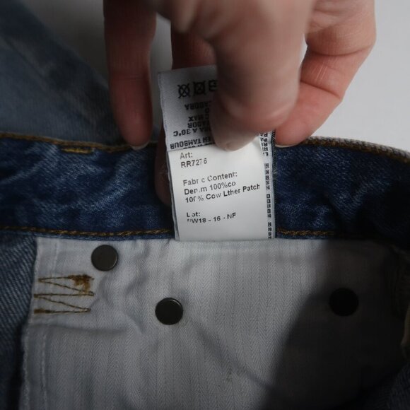 R13 Milf Slim Fit Jeans in Haston Size 24 - Picture 14 of 14